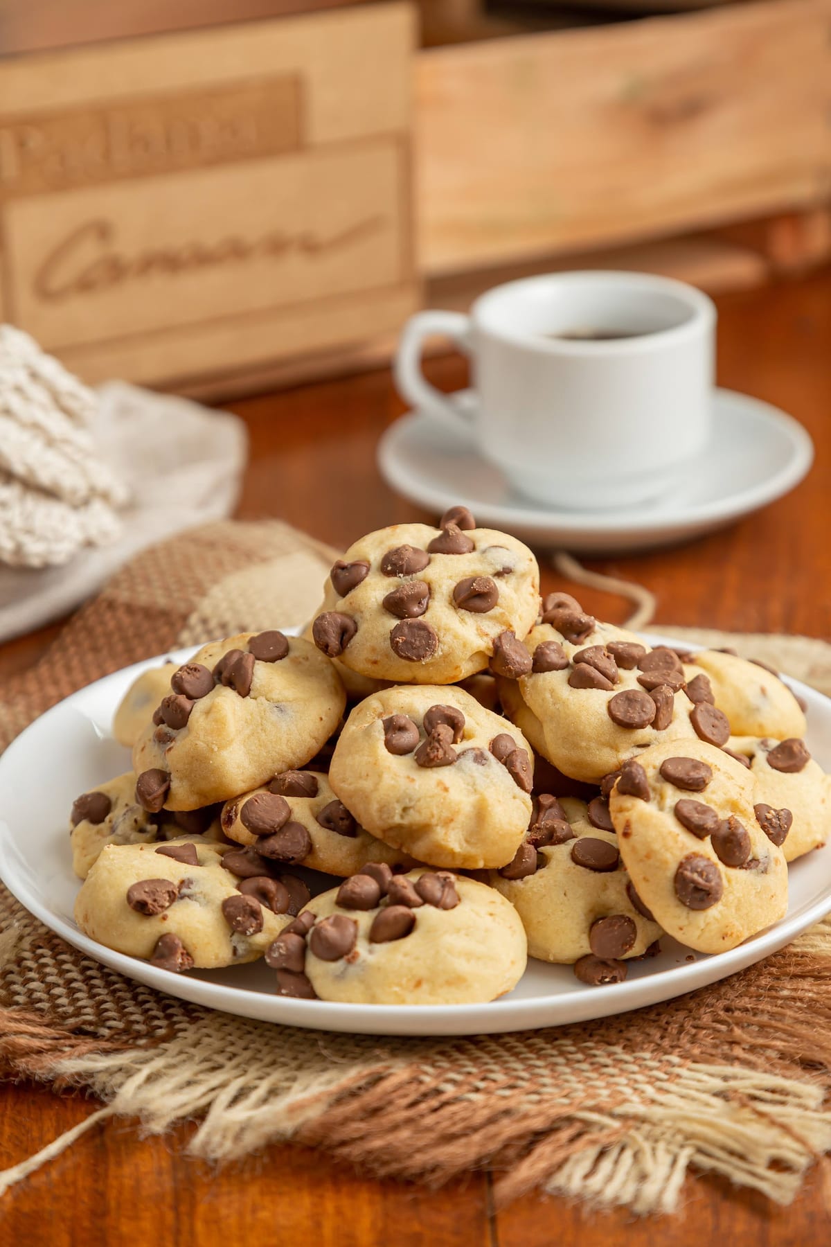 Cookies com café